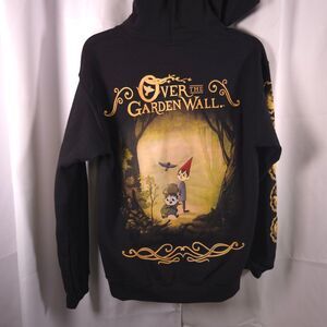 NWT Over the Garden Wall Adult Small Black Pullover Frog Hoodie